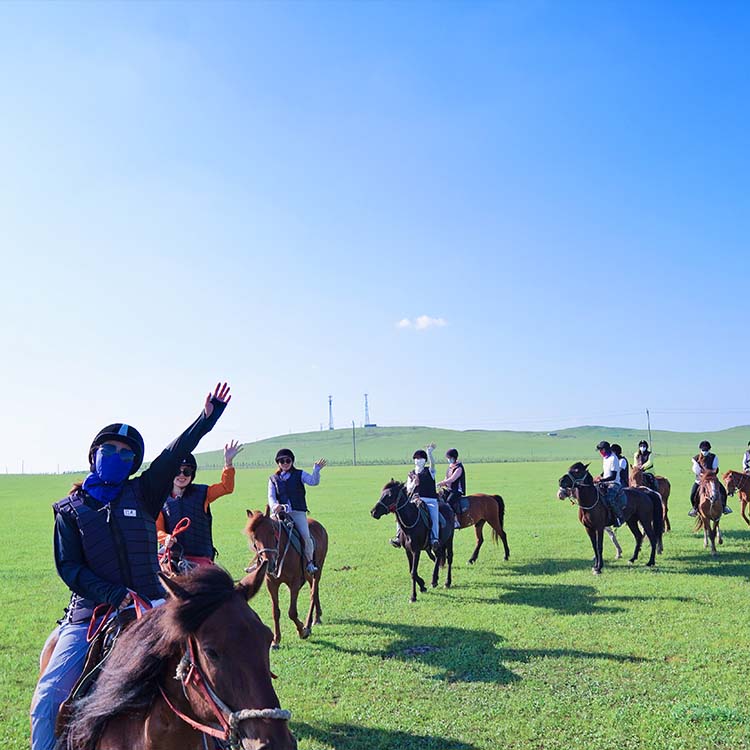 Primer usposabljanja jahanja