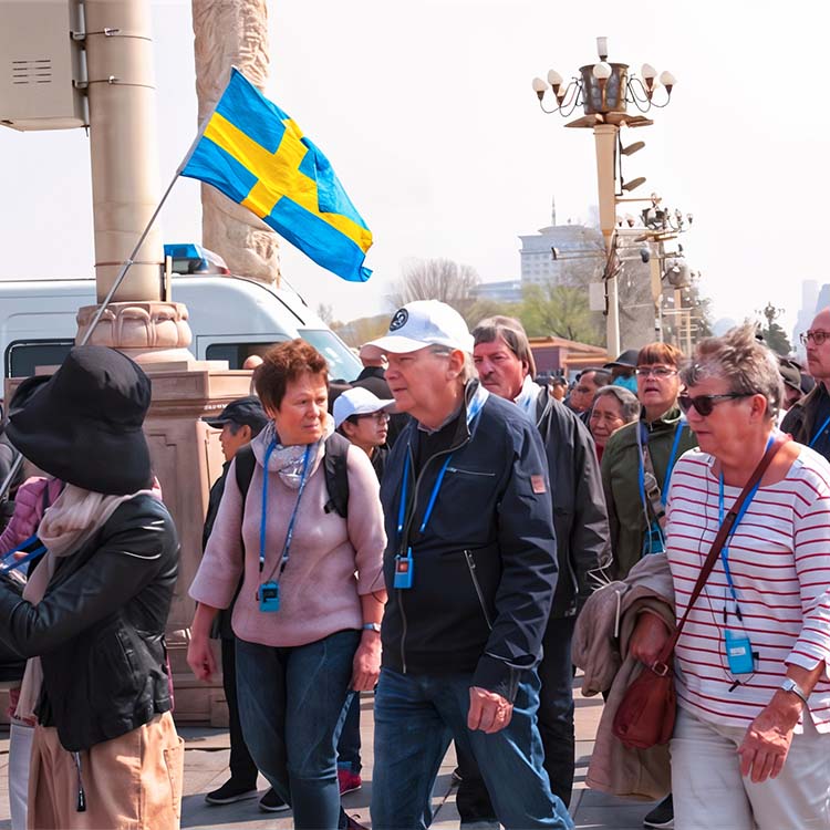 Primer skupine turneje